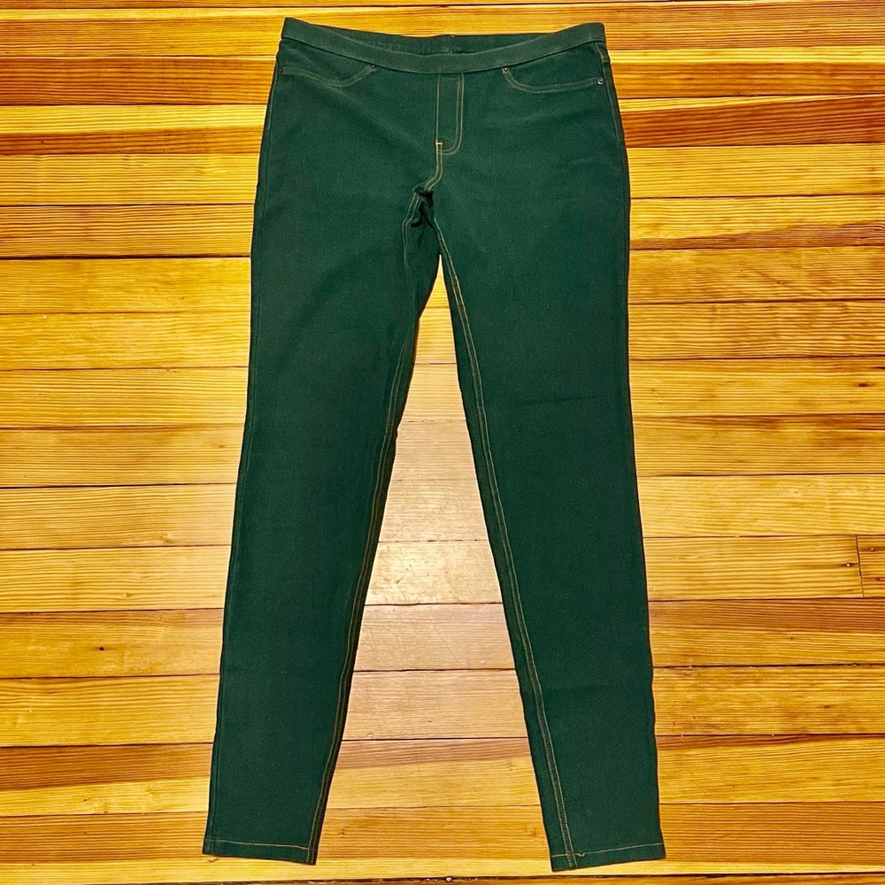 Green Stretchy Jeans